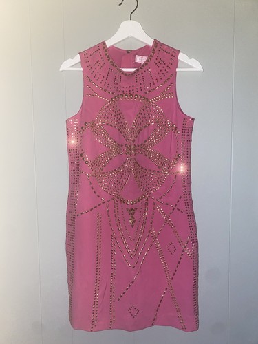 Versace For H&M   Abito Rosa Taglia 36 Small HM   Edizione Limitata   Nuovo con etichette