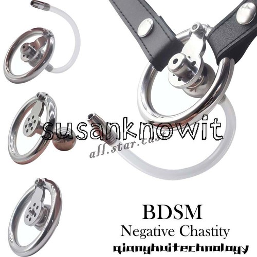 Sissy Inverted Chastity Cage Negative Cage Chastity Belt Stainless Steel Games
