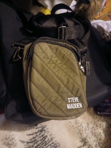 steve madden purse crossbody green