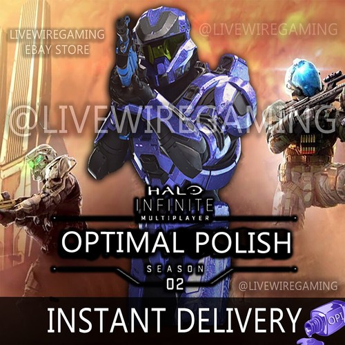 Halo Infinite OPI Armor Coating OPTIMAL POLISH Purple Reward   Rare