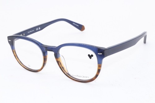 NEW CKJ23629 406 BLUE BROWN TORT AUTHENTIC DESIGNER FRAMES EYEGLASSES 48 20