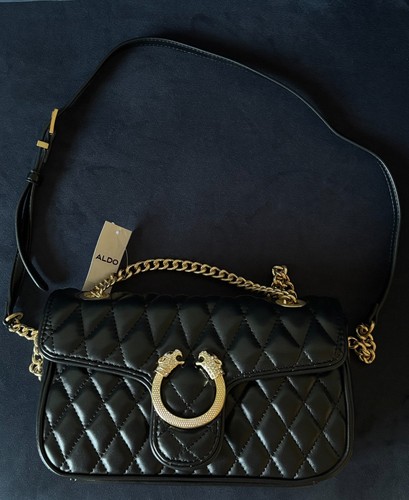 Aldo Lounya Crossbody Black Purse For Women NWT