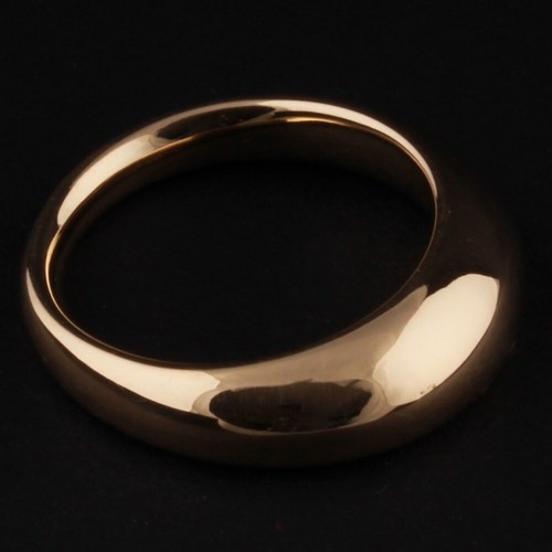 Georg Jensen Gold Curve Ring # 1640A. Yellow. Regitze Overgaard  NEW.