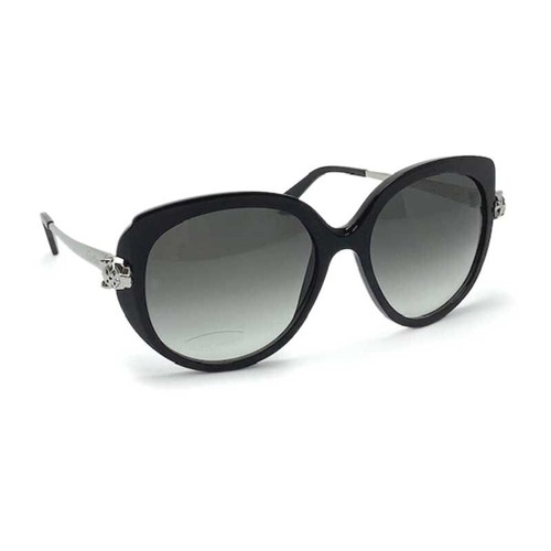 CARTIER GLASSES Cartier Panthere Sunglasses CRESW00204 Black Gradient Lens Plastic Frame Mint Au