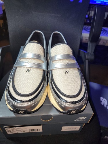 New Balance 1906 Loafer U1906LOB 1906L Silver Metallic Black   13
