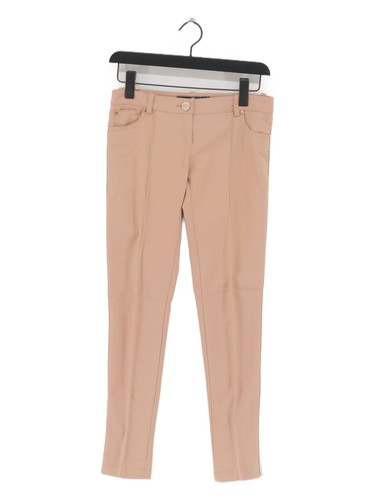 ELISABETTA FRANCHI Women's Trousers W 28 in Tan Cotton