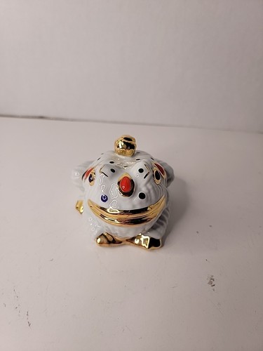 Glazed Ceramic Frog from Buccellati San Marco Italy