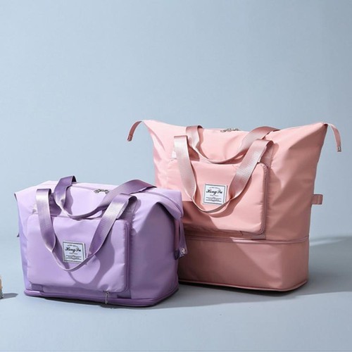 SHEIN The Fol Bag Waterproof Travel Duffle Bag Expandable Large Capacity Fold