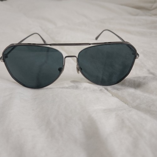 TOM FORD CHARLES 02 FT0853 Sunglasses Black Frame Gray Gradient Lenses 60mm