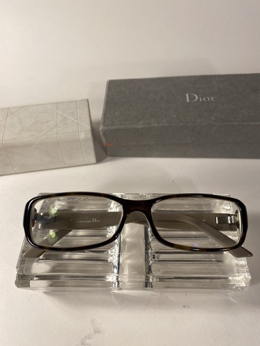 Dior Paris Eyeglasses Frames CD3169 568 130 Tortoise Front VTG W/Case