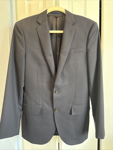 J. Crew Ludlow Slim Fit Loro Piana Wool Navy Men's Blazer 34S