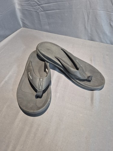 Columbia Sandali Uomo 10 Tanga Infradito Slip On Comfort BM0103 010 Nero