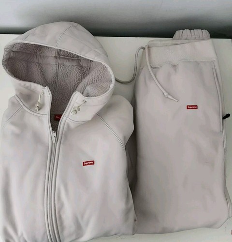 FW21 Supreme GORE WINDSTOPPER Hooded Sweatshirt + Sweatpant Water Resistant Set