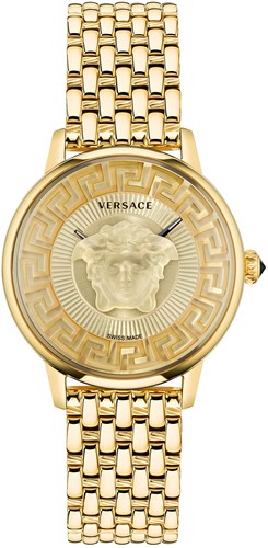 Versace VE6F00623 Medusa Alchemy oro acciaio inox orologio da donna NUOVO