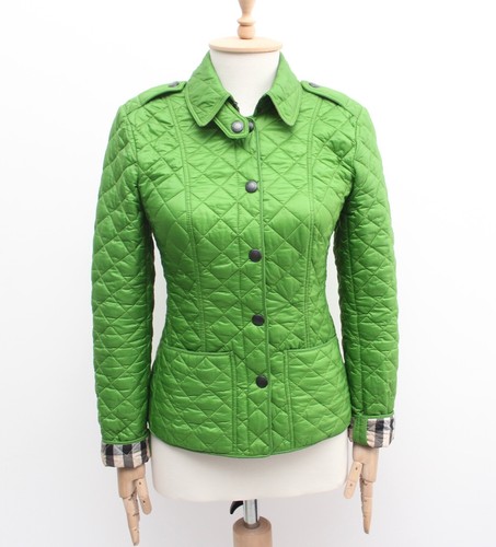 Giacca trapuntata donna BURBERRY BRIT Nova foderata a scacchi taglia XS RARA