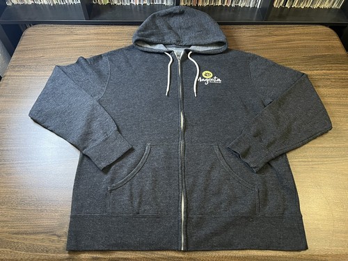 Magenta Skateboards Grey Zip Hoodie Foil Leaf Supreme Stussy Palace Soy Panday