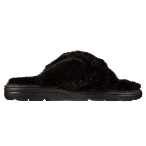 SKECHERS ARCH FIT Skechers Women's 175104 Arch Fit Lounge  First Rate Black Slide Sandals