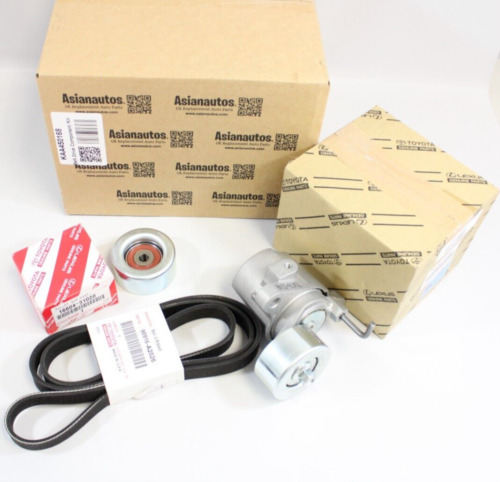 Genuine Lexus RX350 2016 2022 3.5L Drive Belt Tensioner and Pulley Kit