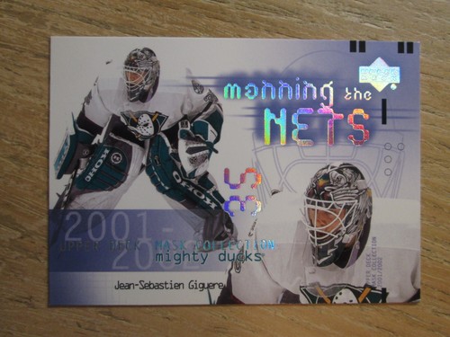 JS COLLECTIONS 2001 02 UD MASK COLLECTION HOCKEY SP  MULTI LISTING  YOU PICK EM'  NRMT