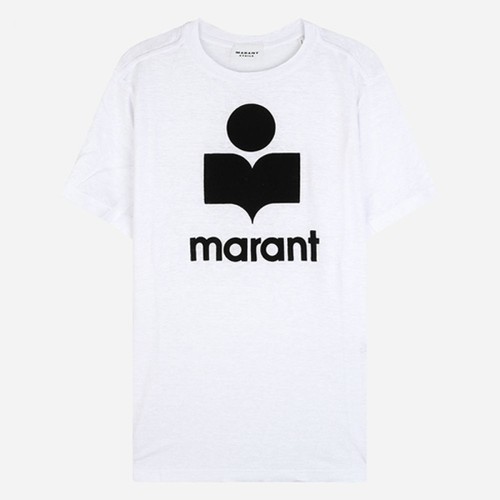 ISABEL MARANT 5S Zwel Women's Logo T Shirt White stamp: TS0001FB A1N09E 20WH