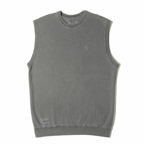 WTAPS DOUBLE TAPS VEST SIZE: M 23SS PRODUCT DYED SWEAT (DITCH U BEEG 0
