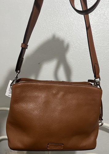 WANDLER BRIGHTON FERRARA 3 scomparti organizer in pelle borsa a mano CROSSBODY BaG NO COPIA