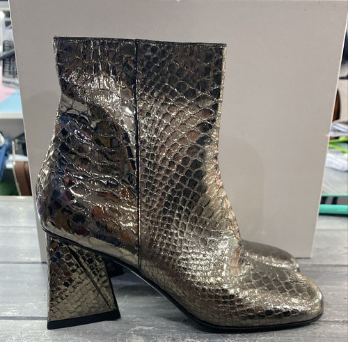 STRATEGIA SHOES Strategia Women's Ankle Boot Abrasive Patent Leather Size EU 37 ST02