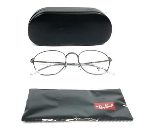 Ray Ban Eyeglasses Frames RB6472 ROB 2502 Gunmetal Round Full Rim 52 20 140