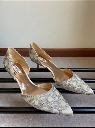 BADGLEY MISCHKA bridal shoes Size 13