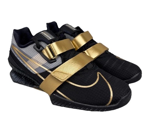 TKEES Scarpe da sollevamento pesi Nike Romaleos 4 "Black Go CD3463 001 da uomo taglia 12