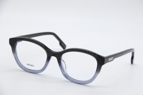 NEW KENZO KZ501071 092 BLUE BLACK AUTHENTIC FRAMES EYEGLASSES 50 18