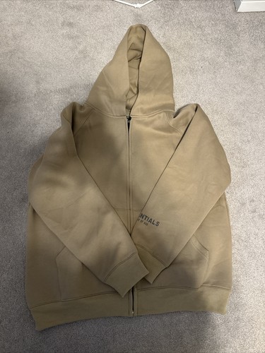 essentials hoodie large