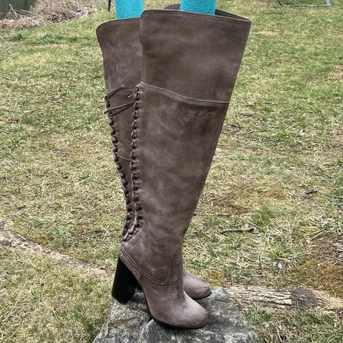 VINCE CAMUTO Stivali sopra il ginocchio in pelle