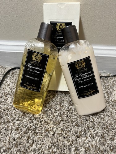 Antica Farmacista Casablanca Body Moisturizer + Bath & Shower Wash Retired NOS