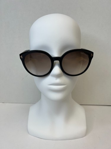 TOM FORD Sunglasses Philippa TF503 01G Black Frames Brown Lenses 55 20 140