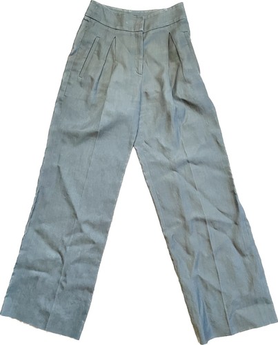 PANTALONI vintage in twill di design VERSACE TG. 38   Bellissimo verde kaki