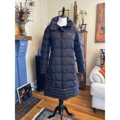 CANADA GOOSE Clorofilla 100% piumino d'oca canadese S sci invernale cappotto imbottito lungo 650 FP