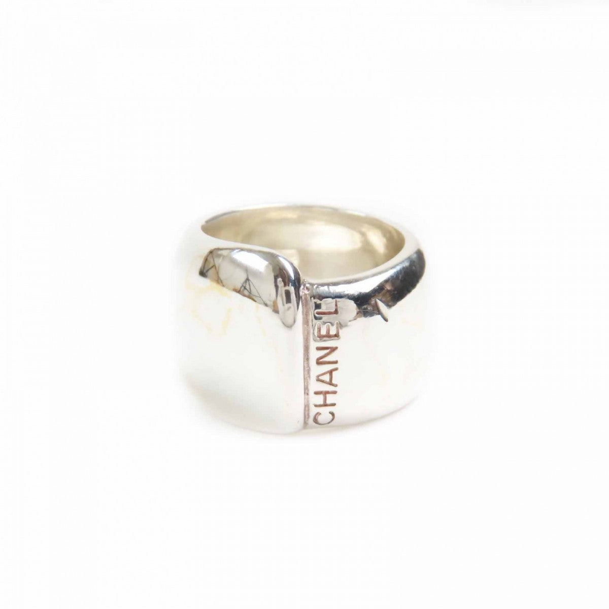 CHANEL Ring SV925 Silver logo