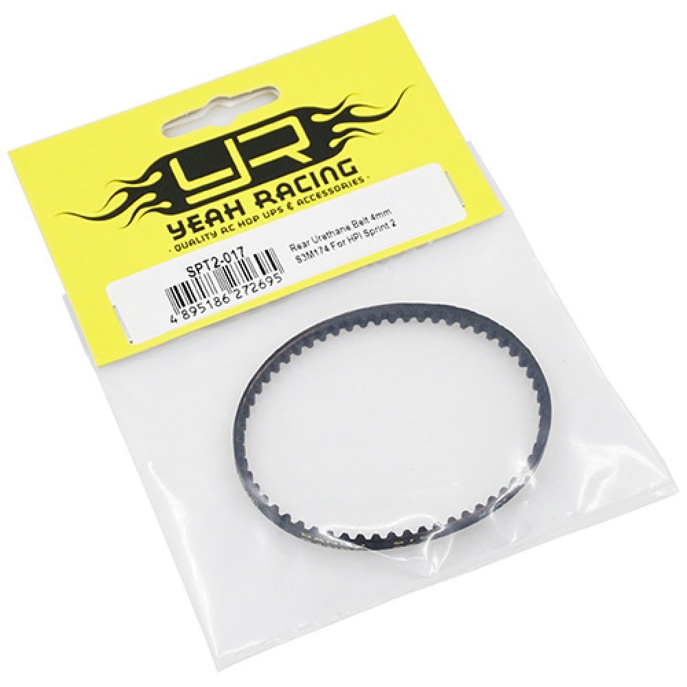 YEAH RACING REAR URETHANE BELT 4MM S3M174 FOR HPI SPRINT 2 #SPT2 017