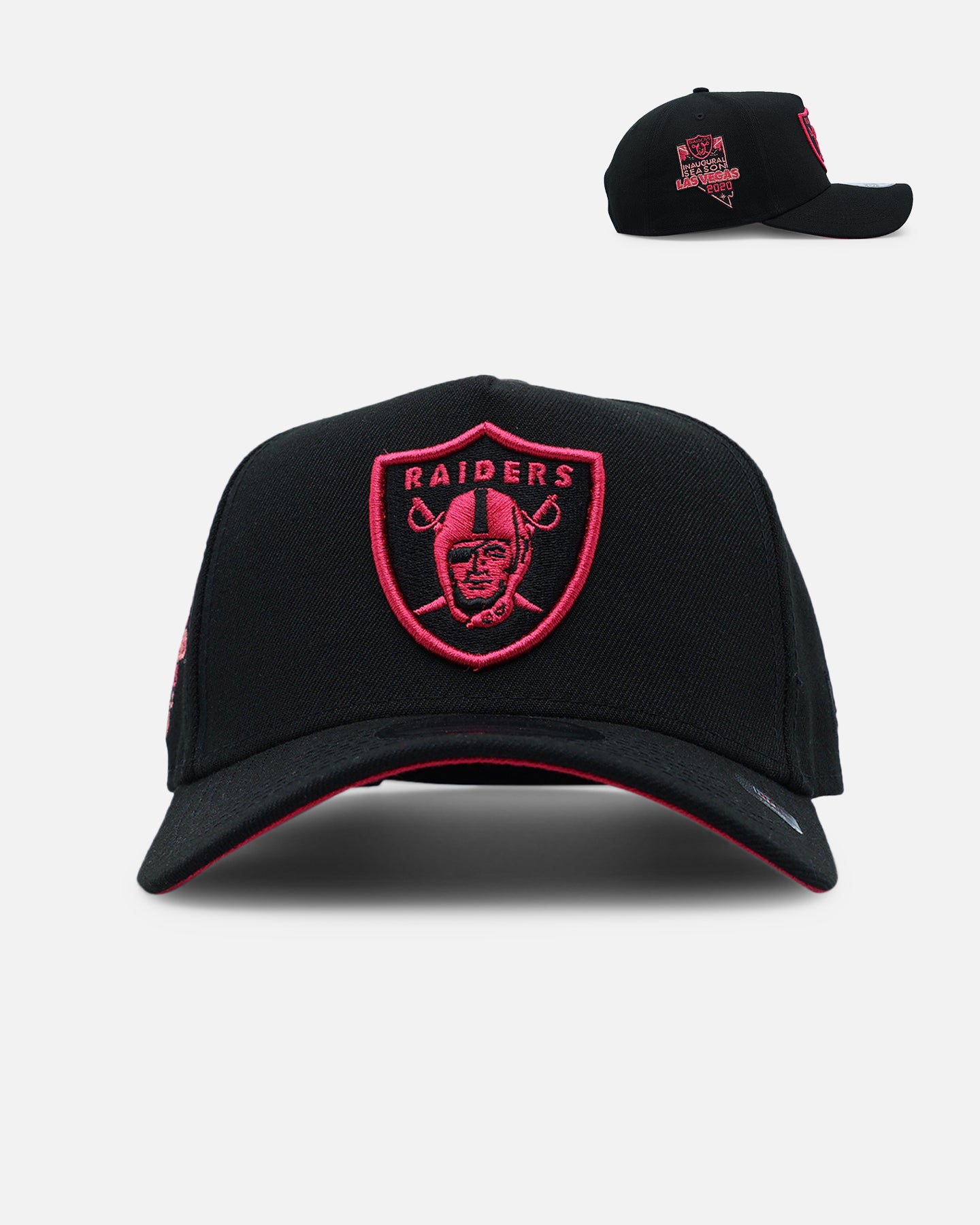 New Era Las Vegas Raiders 'Rose Nights' 9FORTY A Frame Snapback Black