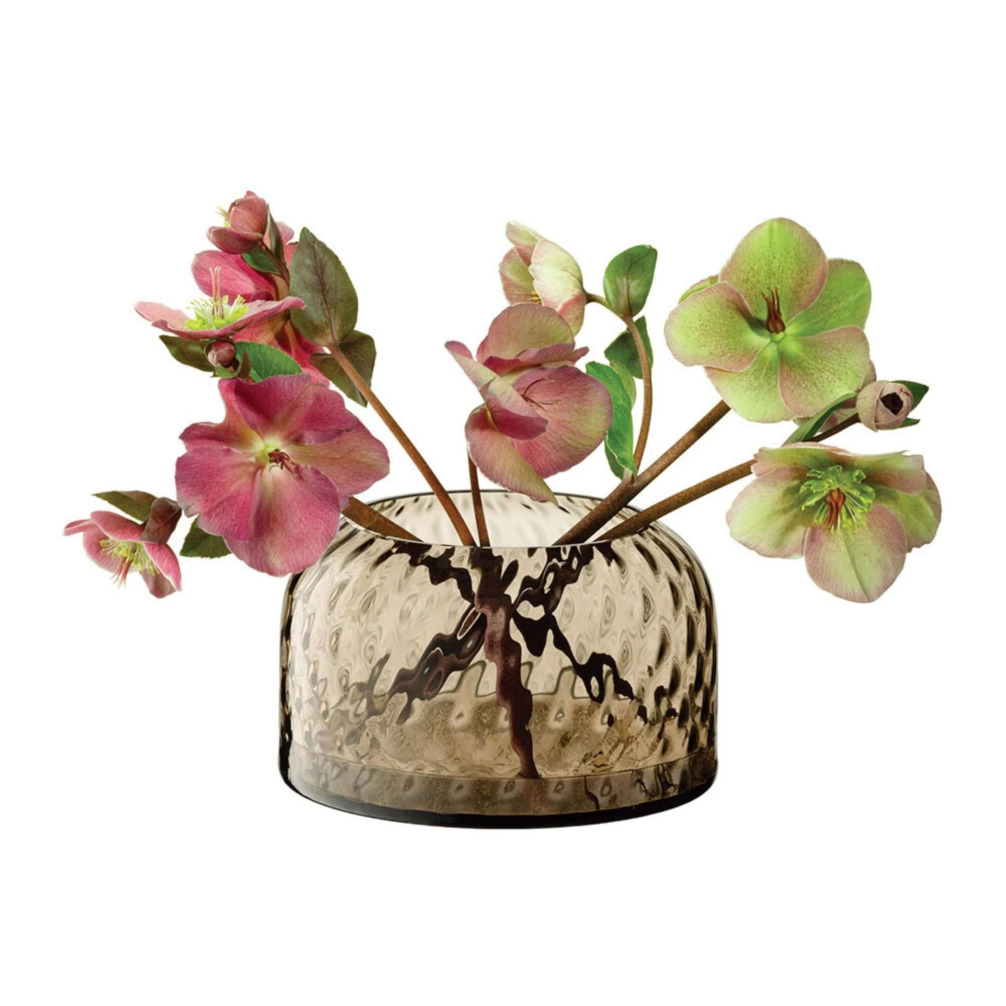 W G CO GENERAL TRADING LLC   21498 Lsa Dapple Vase Earth Brown