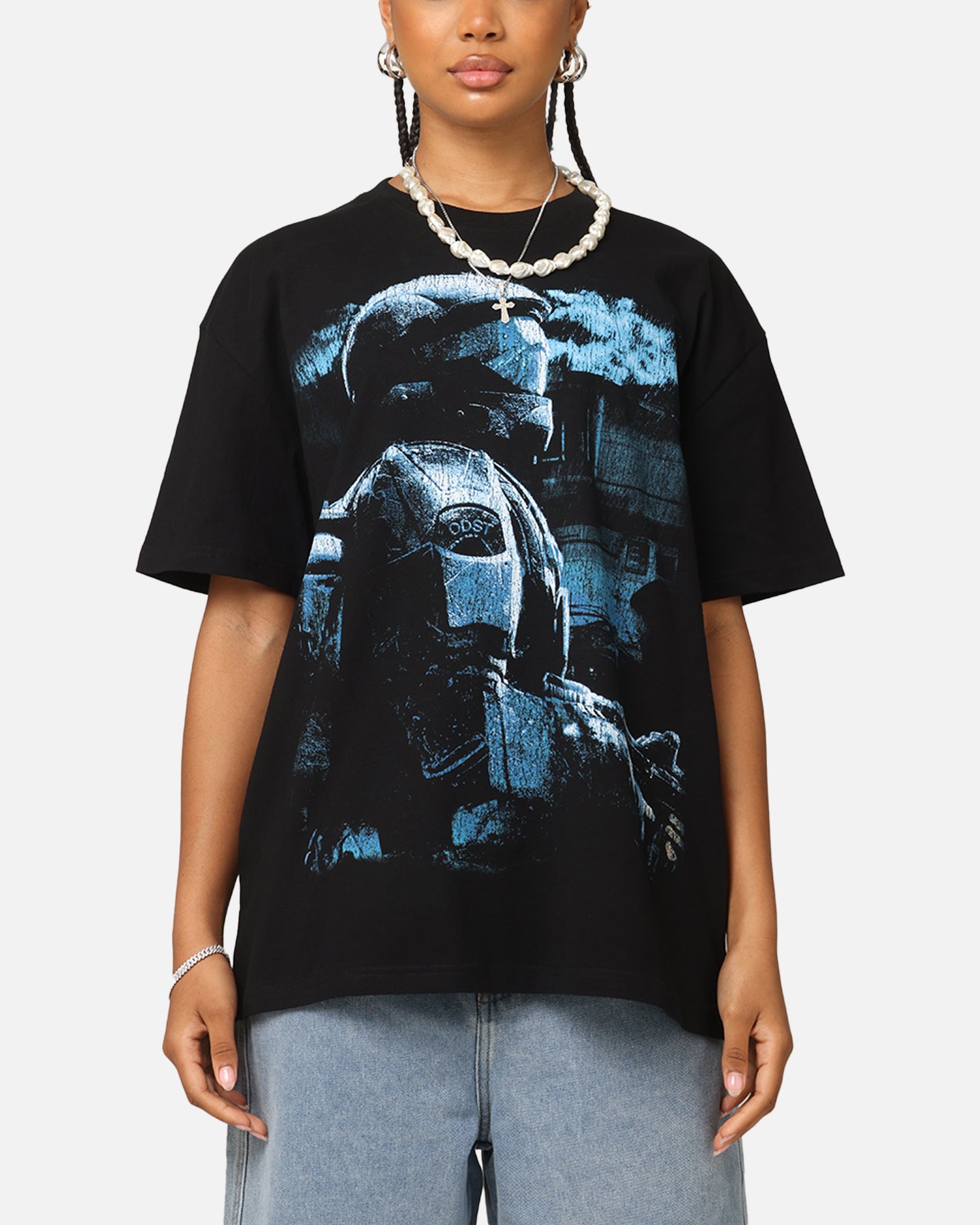 Goat Crew X Halo Halo ODST Vintage T Shirt Black