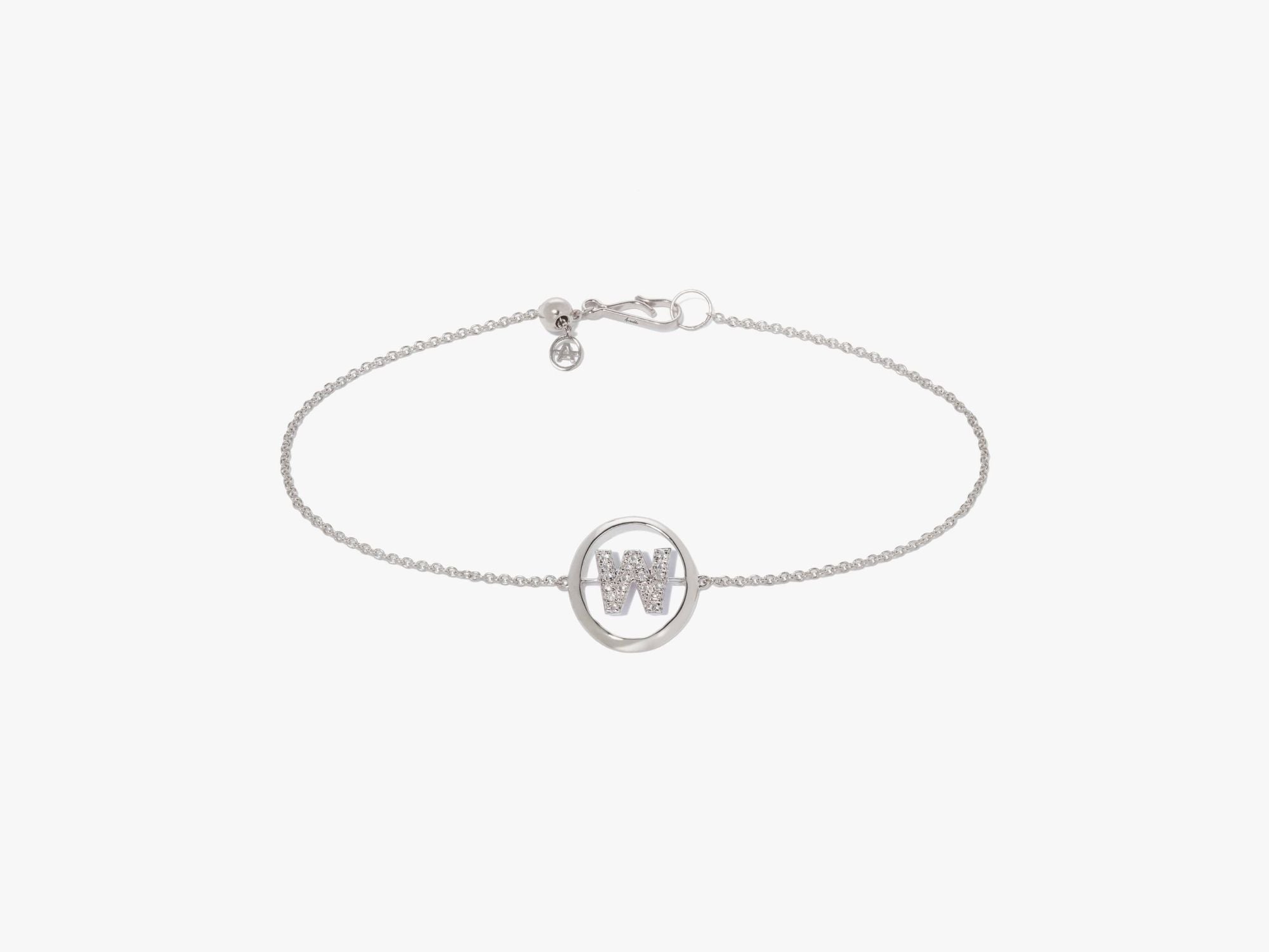 ANNOUSHKA Initials W Bracelet