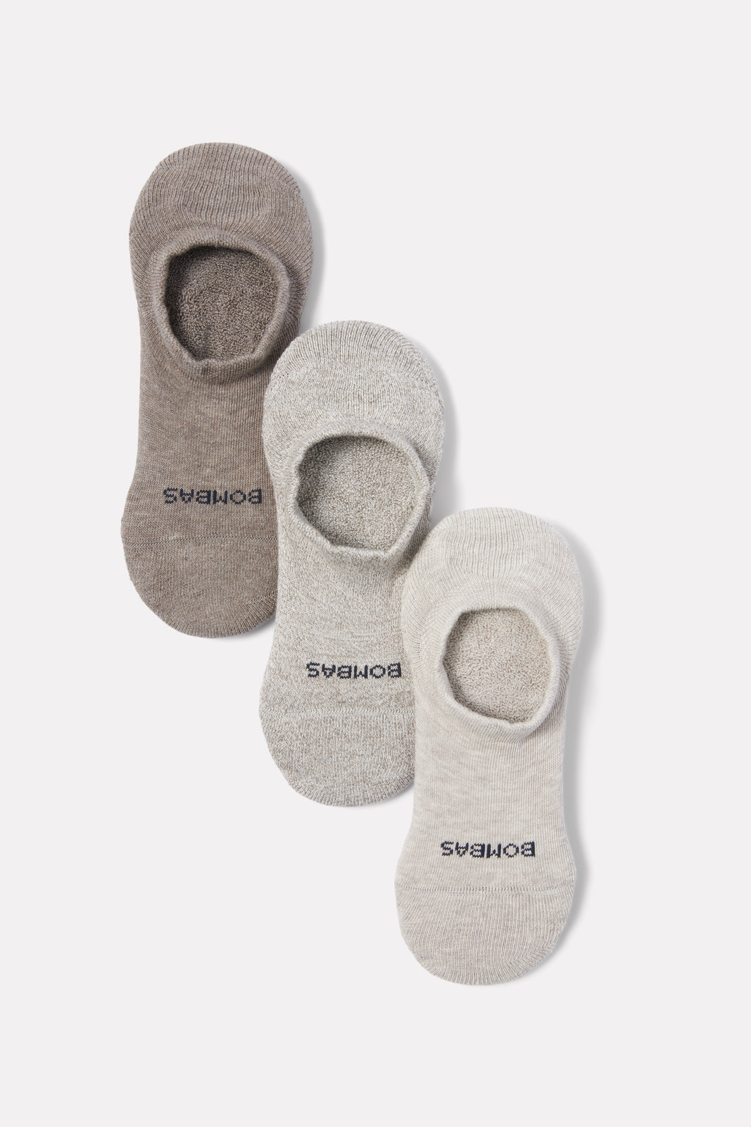 BOMBAS 3 Pack Cushion No Show Socks