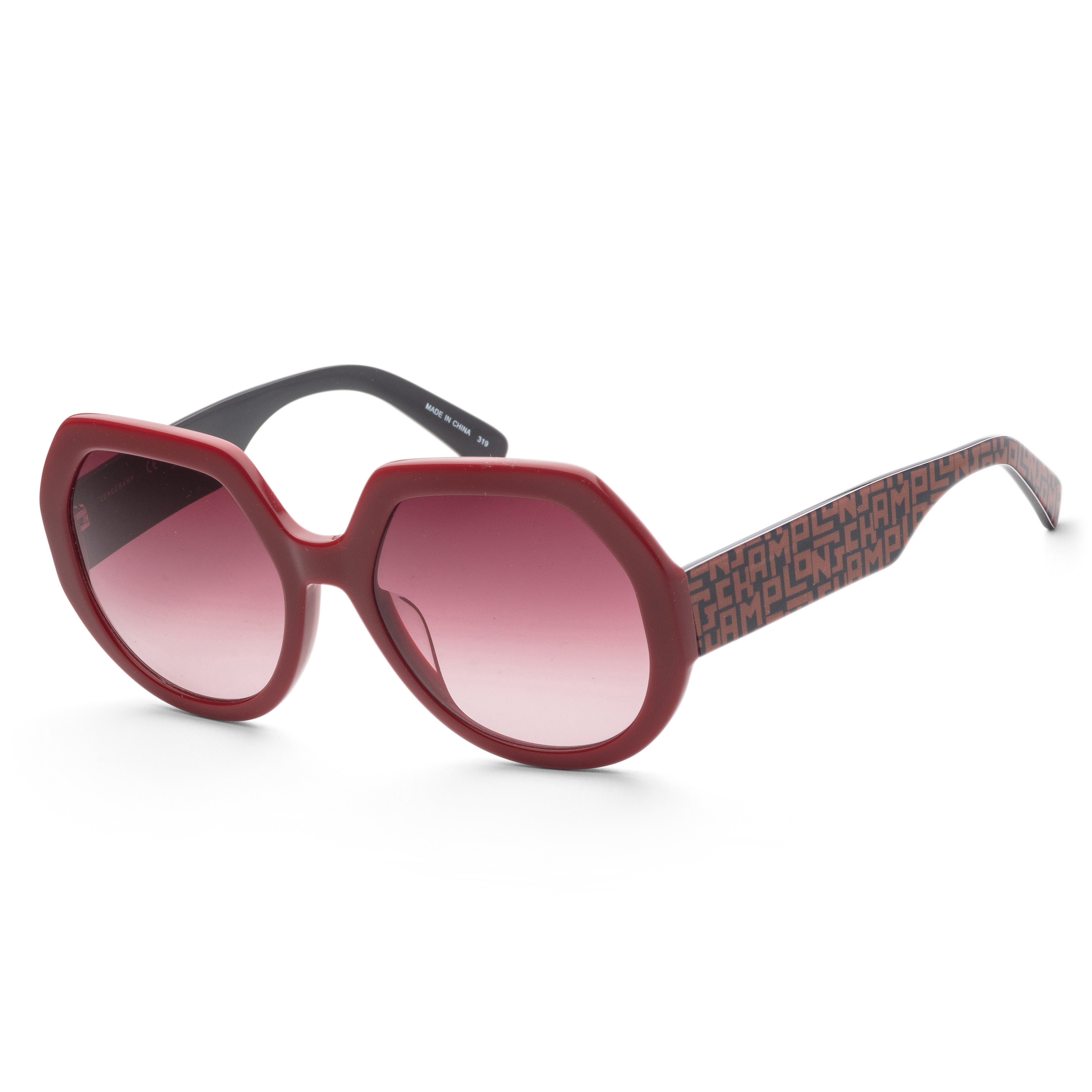 2401 Longchamp Women's 55 mm Red Sunglasses LO655S 726