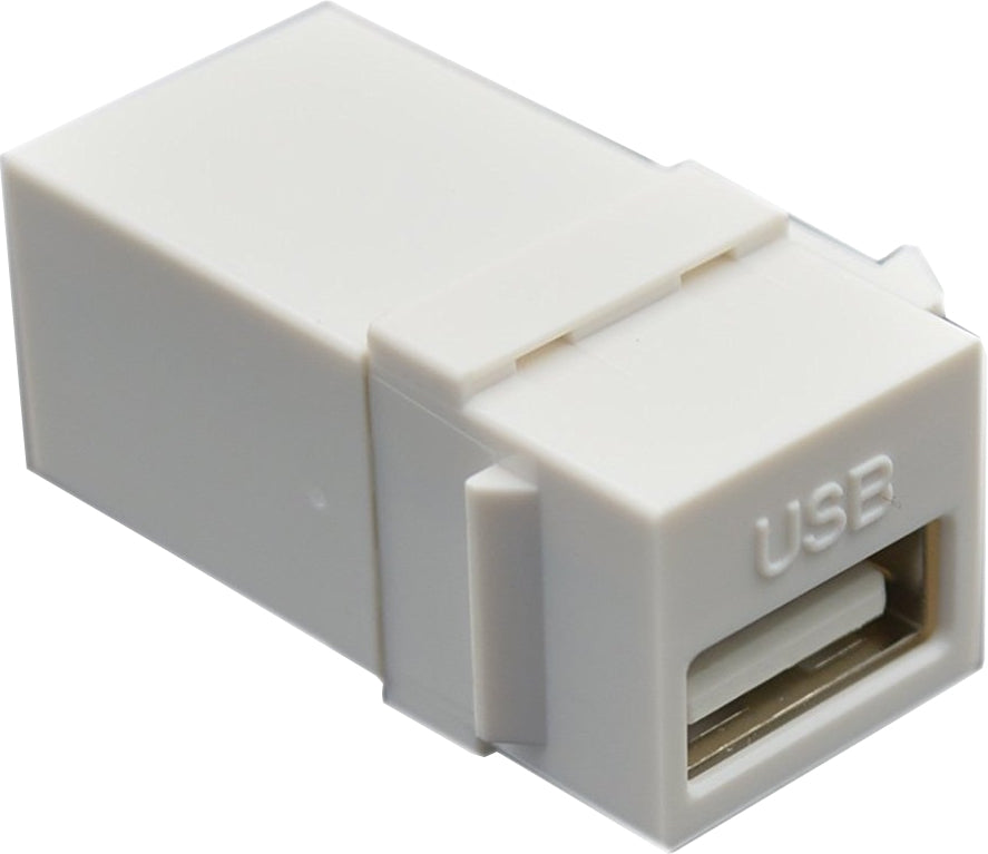 AA ELECTRONICS 07 6066 USB 2.0 A Type Female to Female Keystone Jack