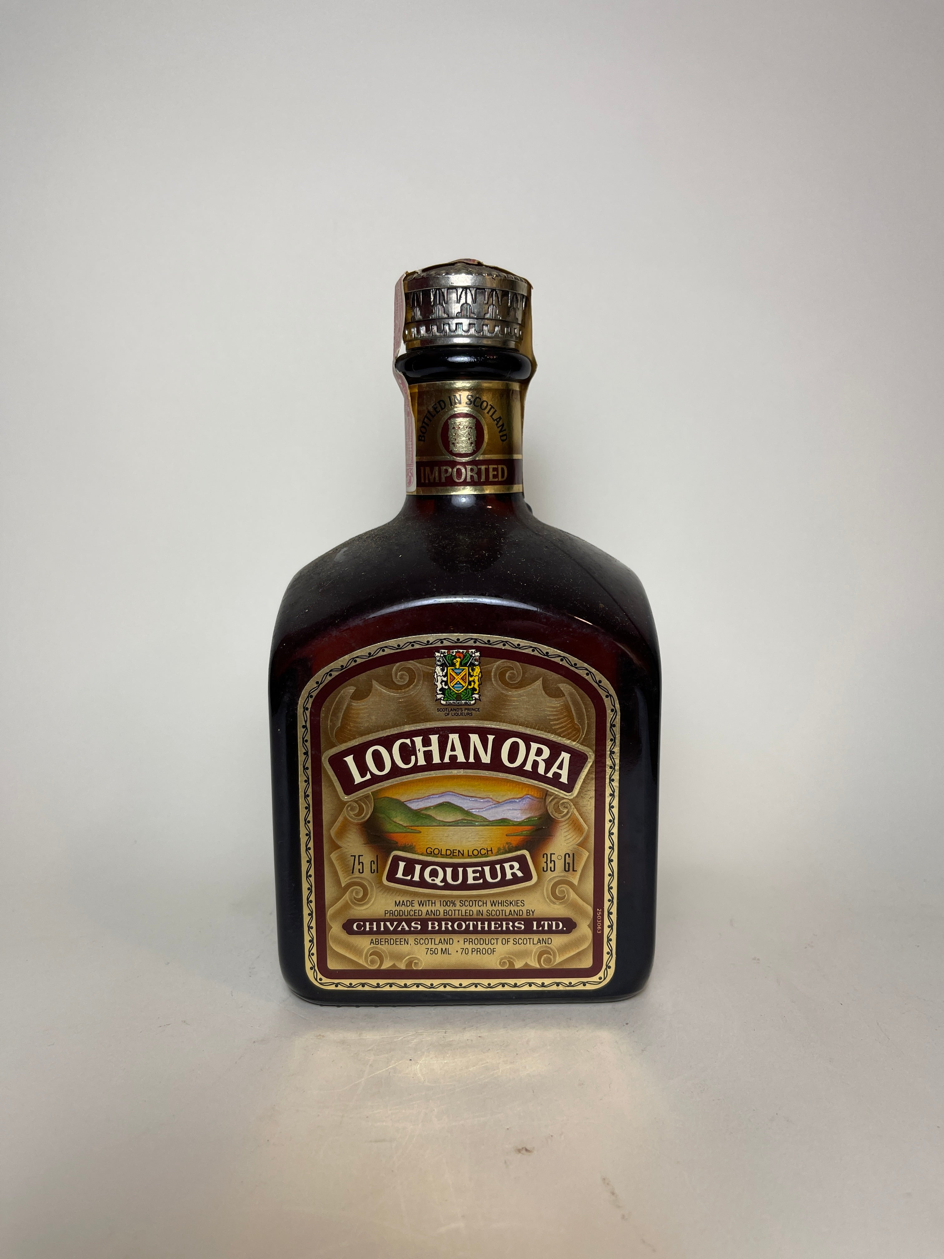 OLD SPIRITS COMPANY Chivas Brothers' "Lochan Ora" Whisky Liqueur   1970s (35%, 75cl)