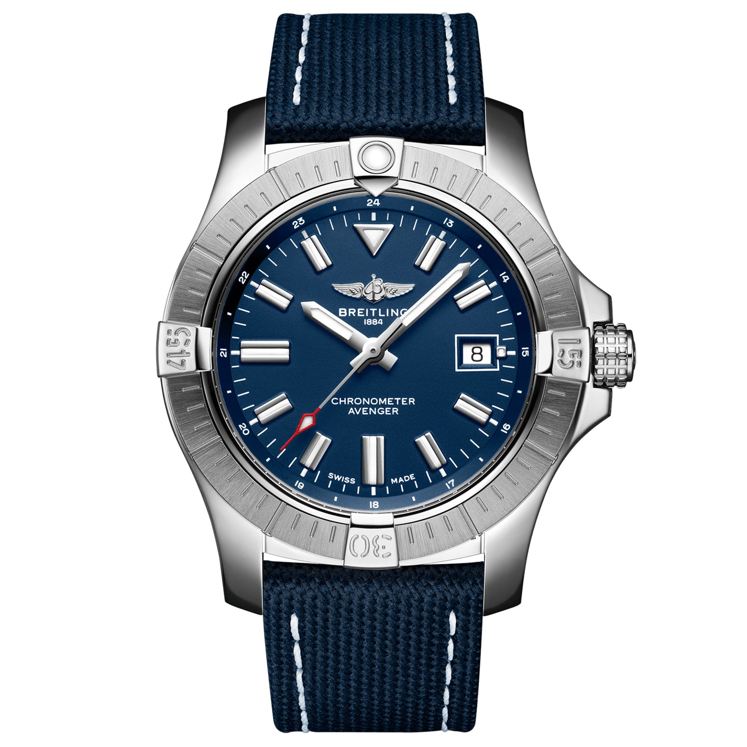 2355 Breitling Men's Avenger Blue Dial Watch