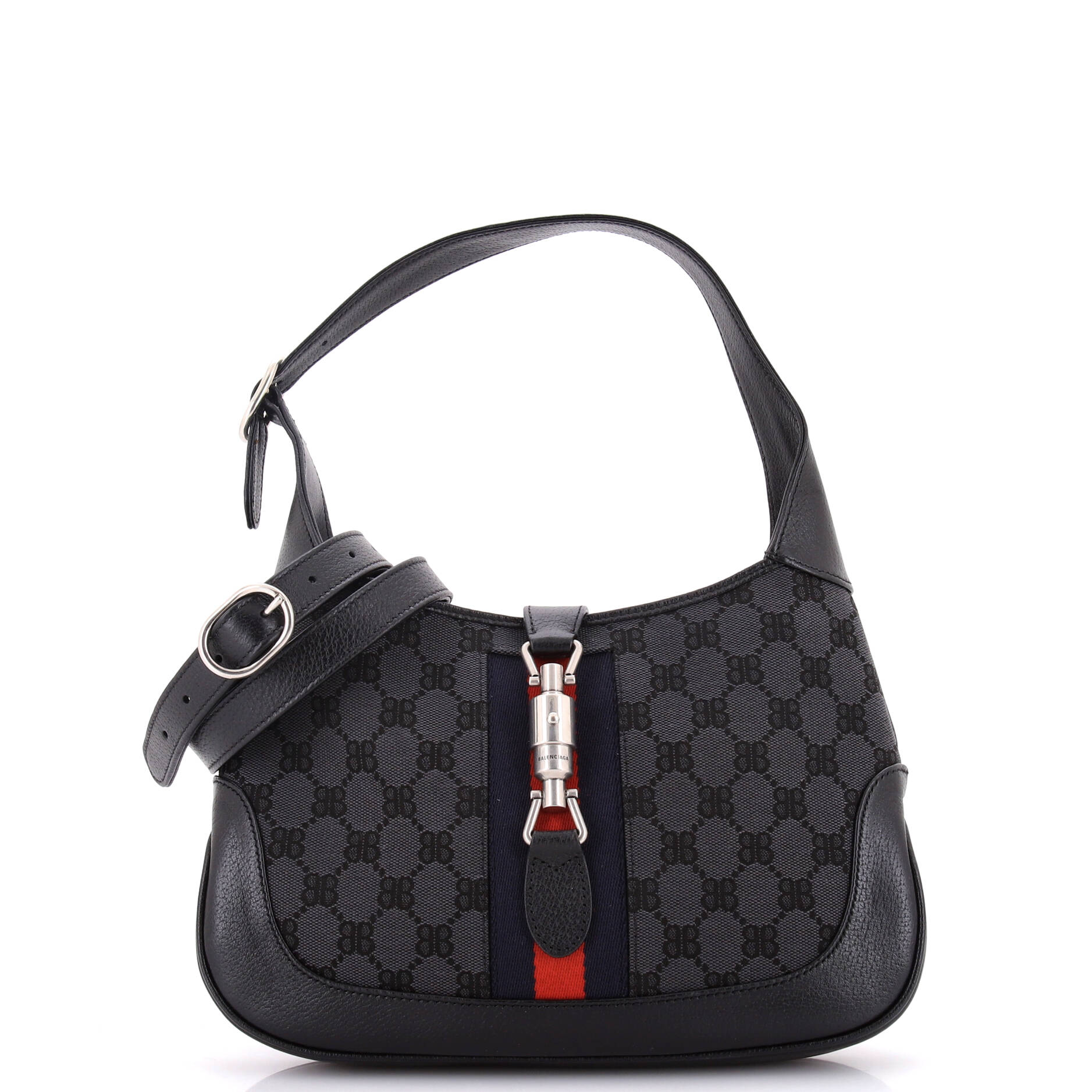 2860 x Gucci The Hacker Project Jackie 1961 Hobo BB Canvas Small