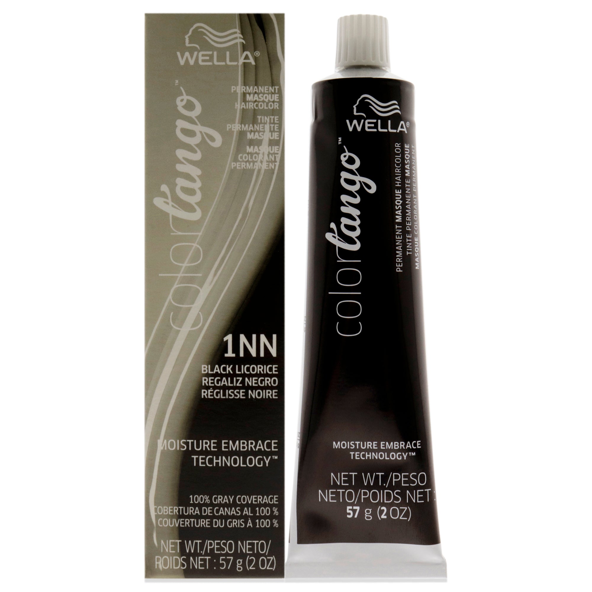 2281 Color Tango Permanent Hair Color   1NN Black Intense Neutral by Wella for Unisex   2 oz Hair Color